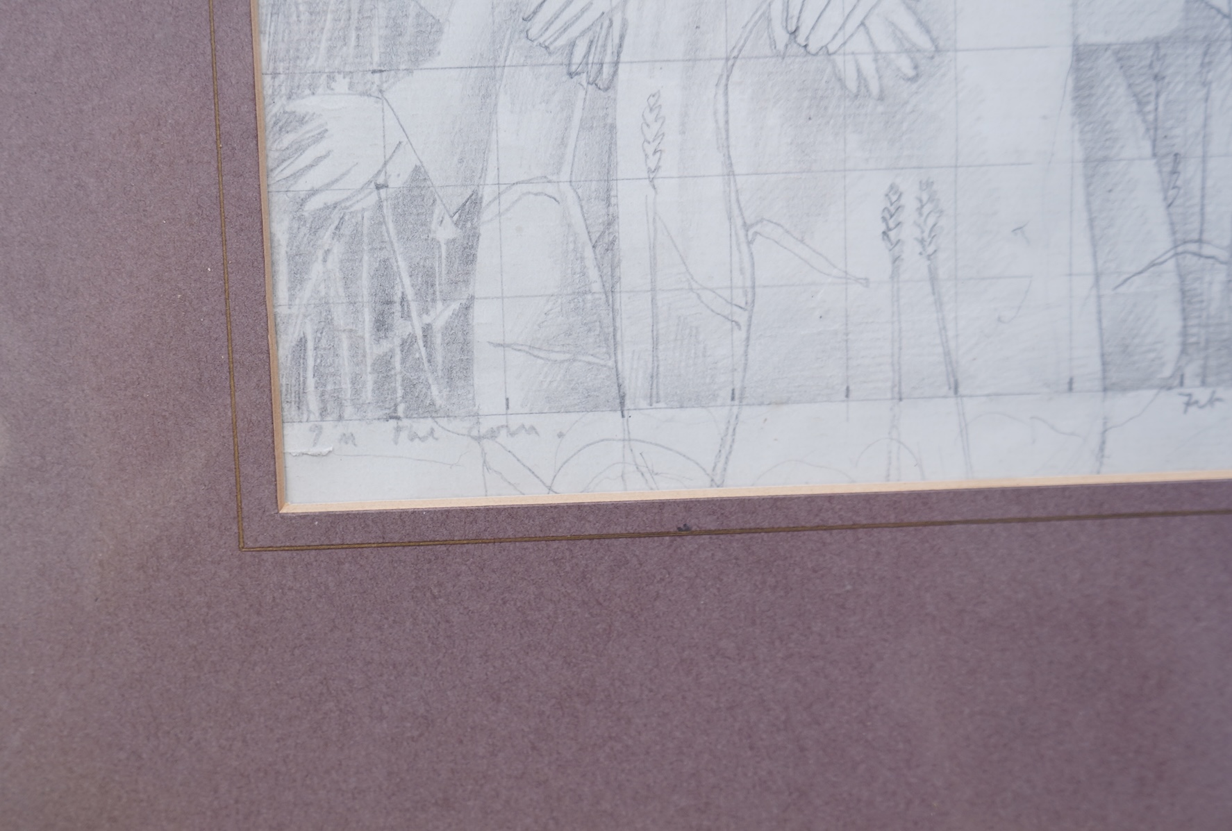 Sir Stanley Spencer CBE RA, (1891-1959), 'In the Corn'